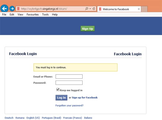 Hack Facebook Account using Phishing