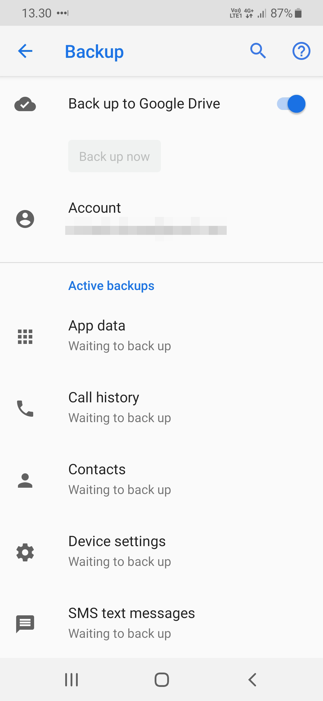 Tracking Google Account