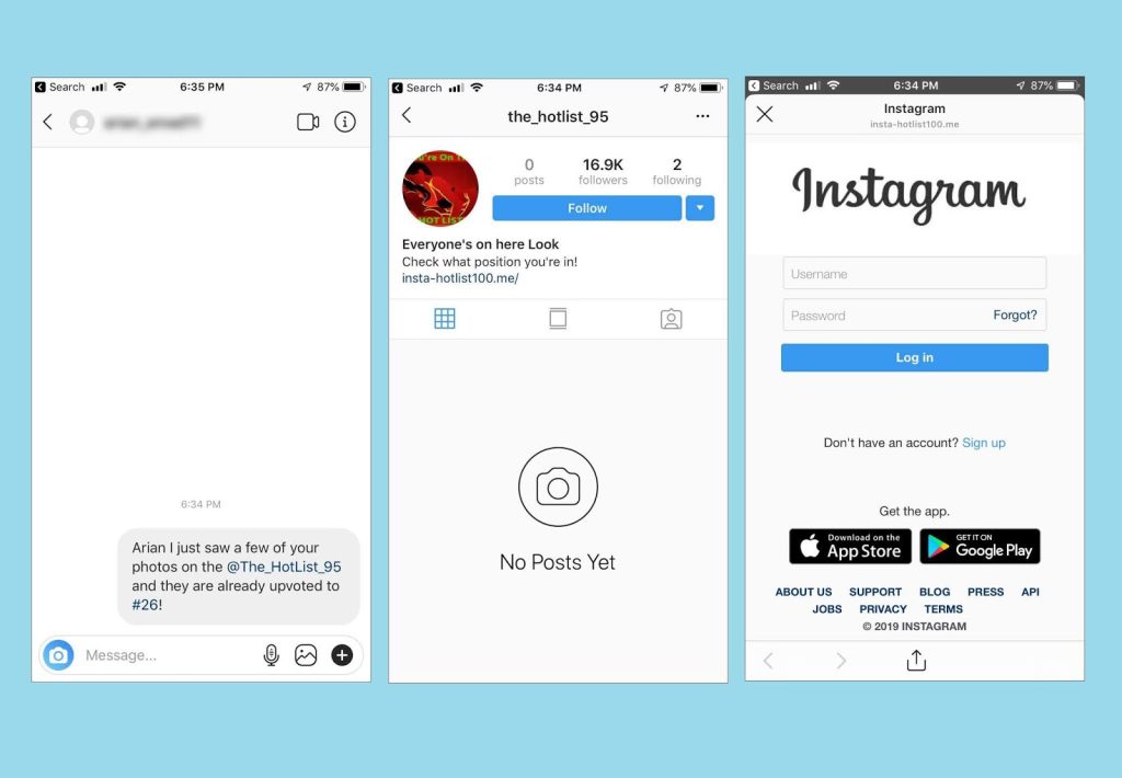 Method 5: Fake Instagram Login