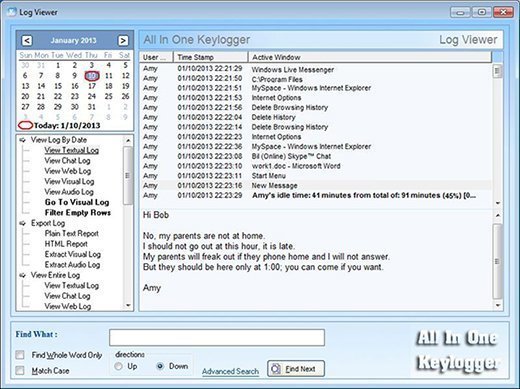 Create a Keylogger App