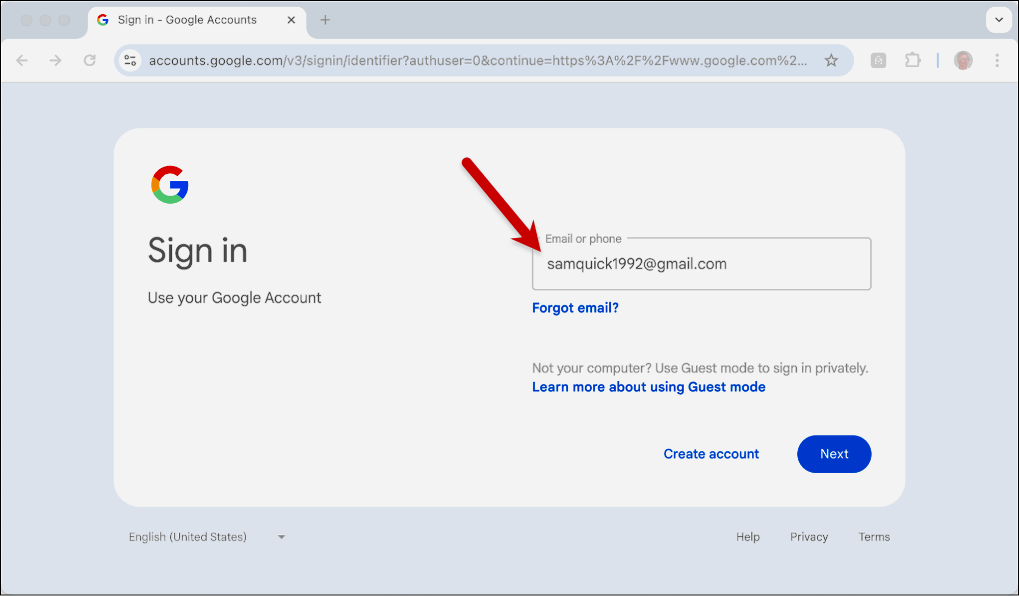 Parent viewing synced Gmail notifications on PhoneParental dashboard